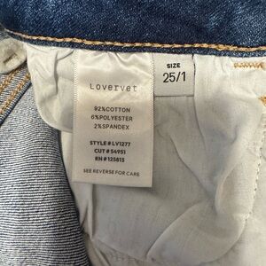 Lovervet Women's Straight Leg Jeans - Blue